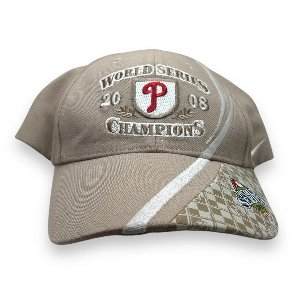 Philadelphia Phillies 2008 World Series‎ Champions Nike Baseball Hat/Cap